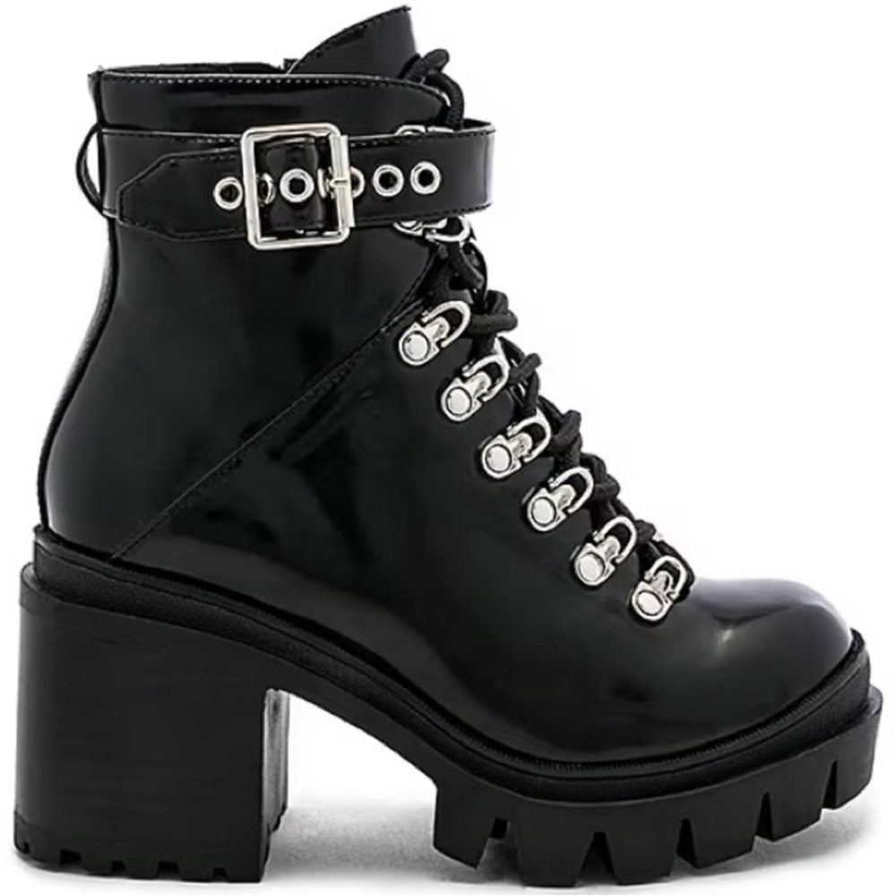 JEFFREY CAMPBELL “CZECH” COMBAT BOOTS (Size 6.5) ✨